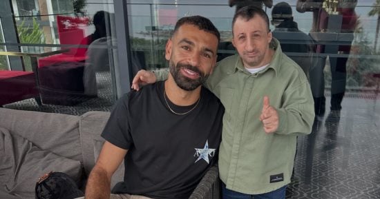 كوكسال بابا يلتقي محمد صلاح قبل قمة طرابزون وجالاتا سراي بالدوري التركي