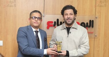 اليوم السابع يكرم النجم إياد نصار بعد تألقه فى مسلسل صحاب الأرض