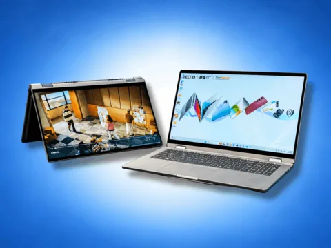 تيكنو تكشف عن حواسيب MegaBook المحمولة بمعالجات Core Ultra 9 وشاشات متحولة وبطاريات ضخمة IFA2026