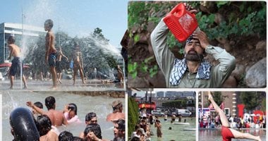 موجة الحر فى اليونان تبلغ ذروتها اليوم وتراجع حدتها الخميس