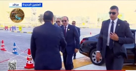 الرئيس السيسى يصل مقر انعقاد منتدى العلمين أفريقيا للأعمال