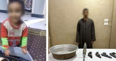 بسبب هوس التريند.. ضبط عامل صور نجله أثناء تنظيف أسلحة نارية