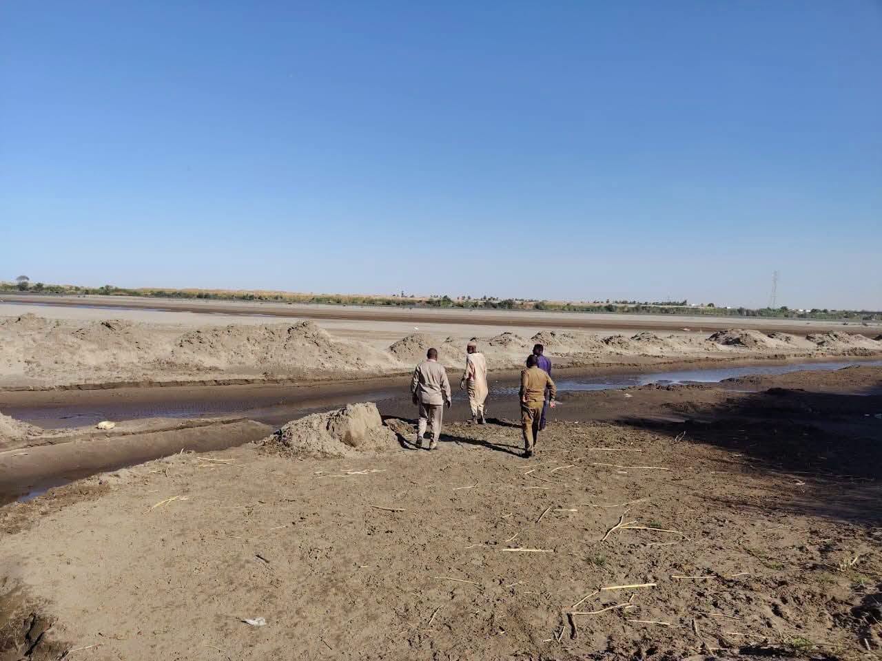 انحسار مياه النيل في شمال السودان يهدد حياة آلاف المواطنين  