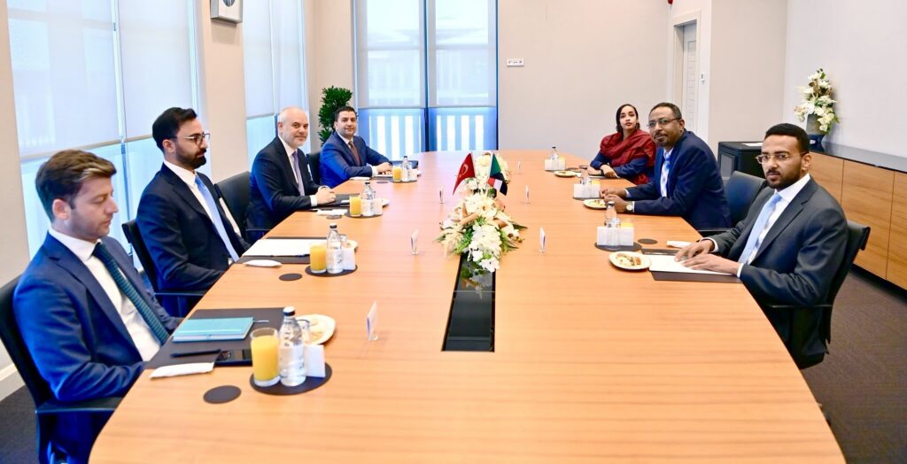 أمجد فريد يبحث مع مستشار الرئيس التركي الانتقال بالعلاقات إلى شراكة استراتيجية  