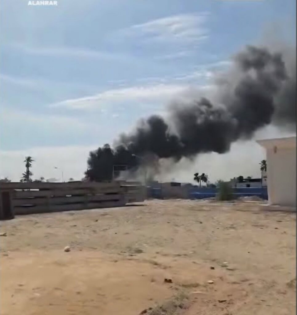 انفجارات عنيفة في منطقة الكدرو وإصابة امرأتين  