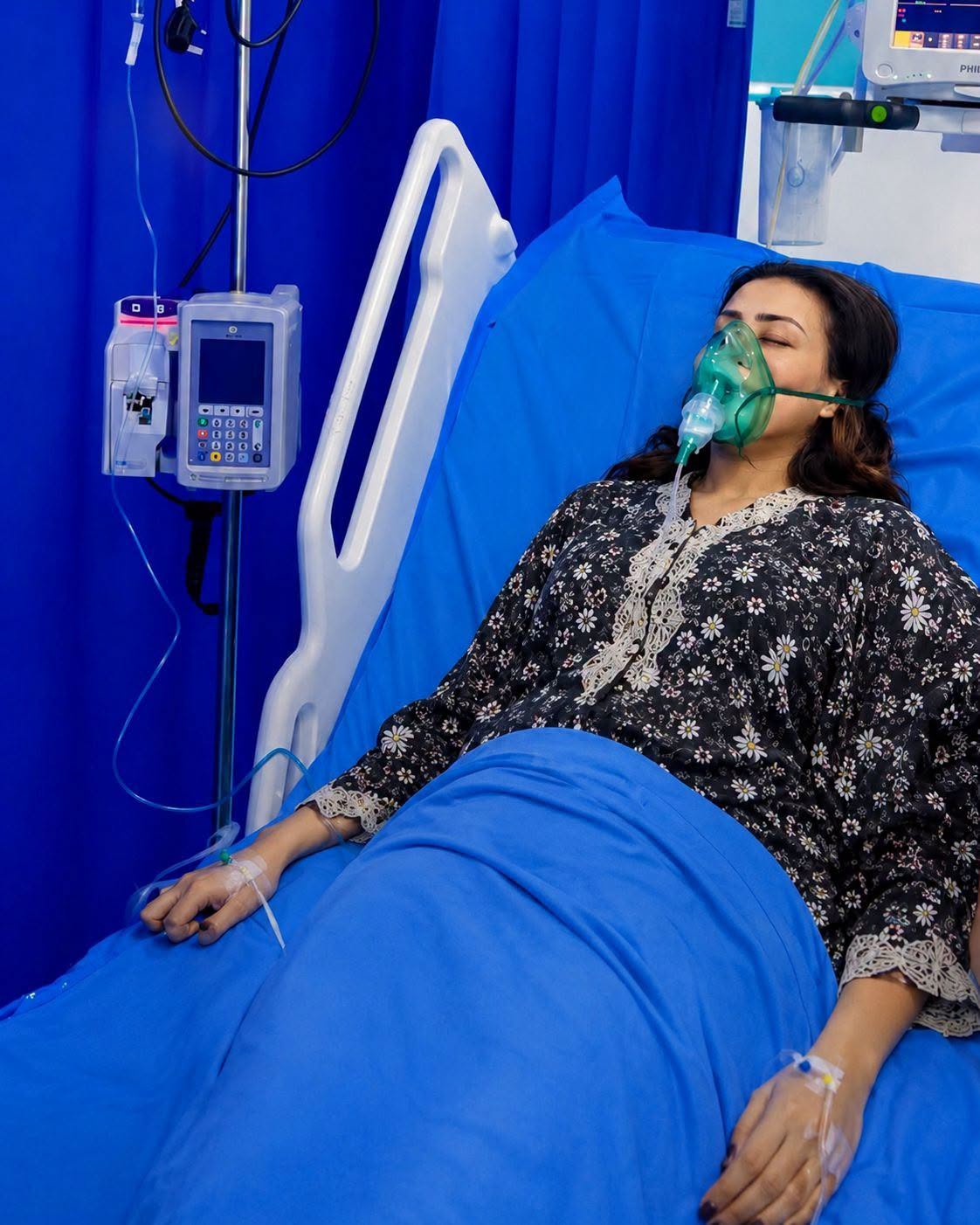 الفنانة إيمان الشريف تتعرض إلى وعكة في الإمارات  