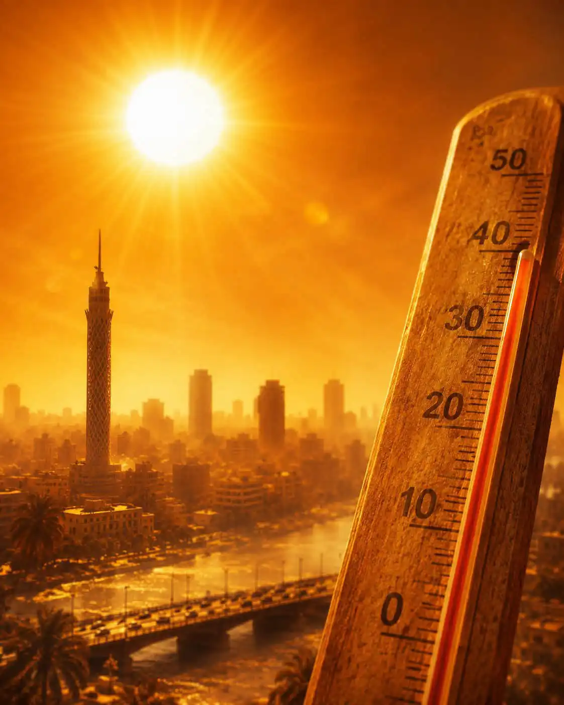 الهيئة العامة للأرصاد تتوقع طقس حار جدا في البحر الأحمر ونهر النيل والشمالية  