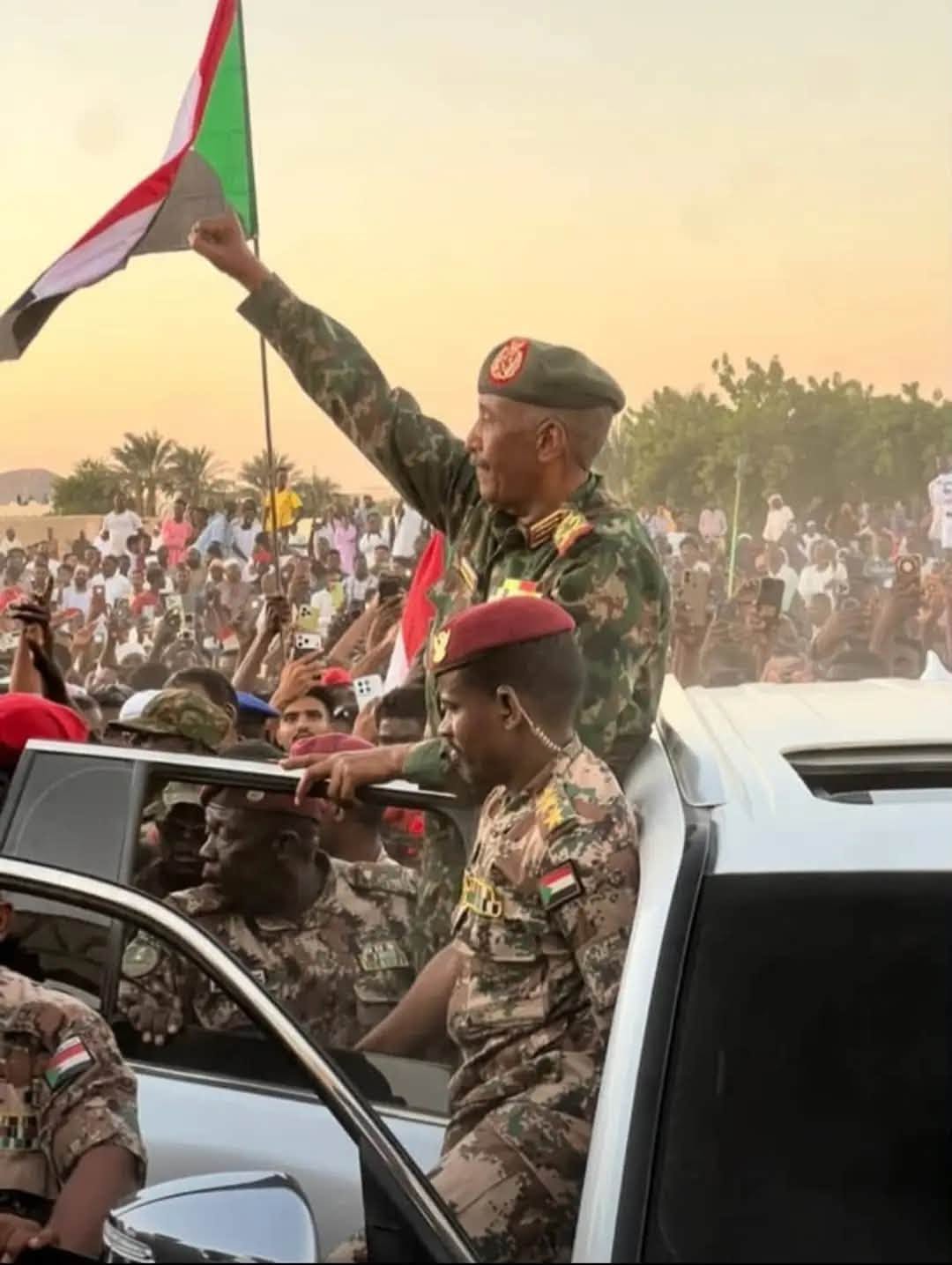 البرهان من وادي حلفا يوجه رسالة للمصريين  