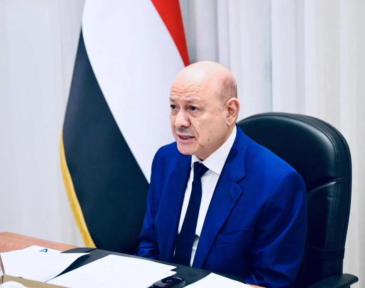العليمي: أخطر ما يراهن عليه الحوثيون ضرب وحدة الشرعية