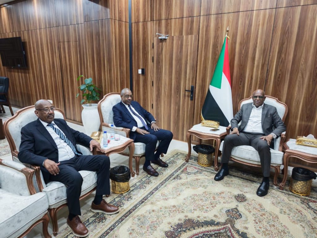 رئيس الاتحاد السوداني لكرة القدم يقدم تقريرا إلى مجلس السيادة.