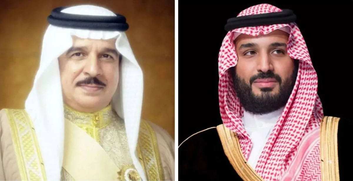 ولي العهد السعودي وملك البحرين يستعرضان جهود تعزيز أمن المنطقة