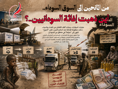 من المانحين إلى السوق السوداء.. أين ذهبت إغاثة السودانيين