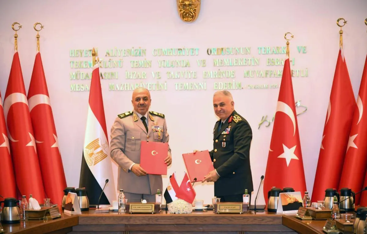 كيف يعزز التعاون العسكري المصري التركي التقارب بين البلدين020 كيف يعزز التعاون العسكري المصري التركي التقارب بين البلدين
