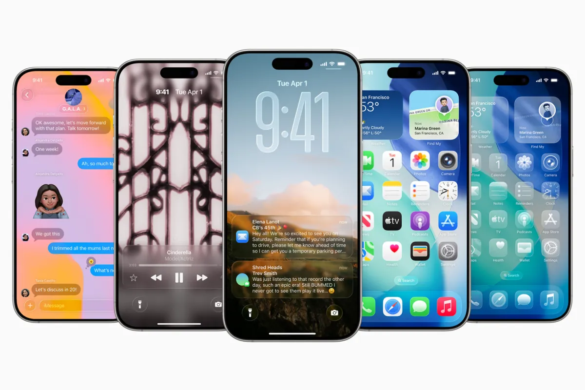 أبل تكشف عن iOS 26 بتصميم جديد وذكاء اصطناعي يغير قواعد الاستخدام020 أبل تكشف عن iOS 26 بتصميم جديد وذكاء اصطناعي يغير قواعد الاستخدام