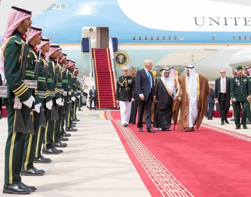 ترمب يبدأ من السعودية زيارة تاريخية إلى المنطقة020 ترمب يبدأ من السعودية زيارة تاريخية إلى المنطقة