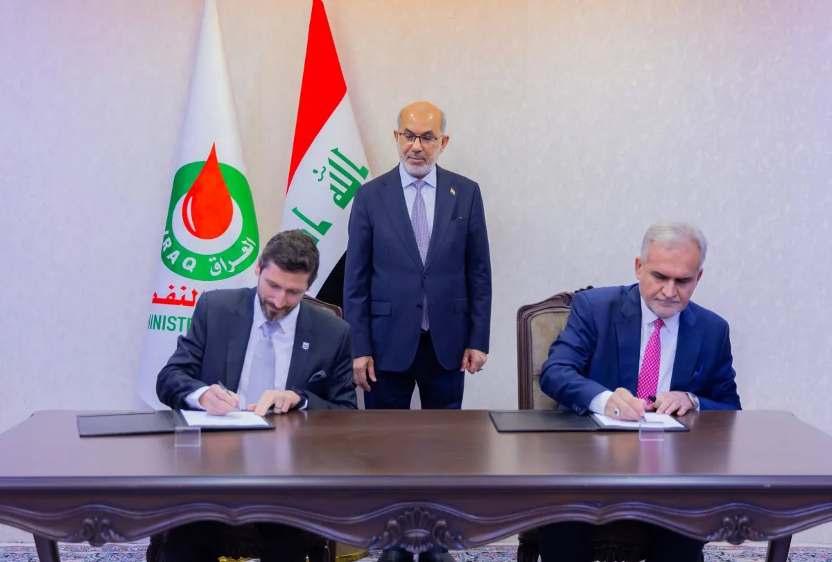 النفط العراقية توقع اتفاقية استشارة فنية مع شيفرون لتطوير غرب القرنة2
