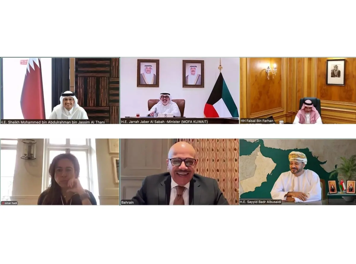 لقاء تشاوري خليجي يناقش تطورات المنطقة وجهود خفض التصعيد
