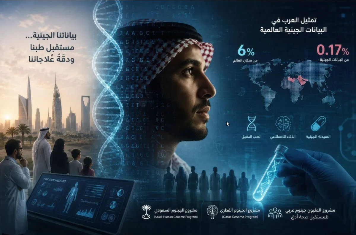 هل يعرف الذكاء الاصطناعي جينات العرب