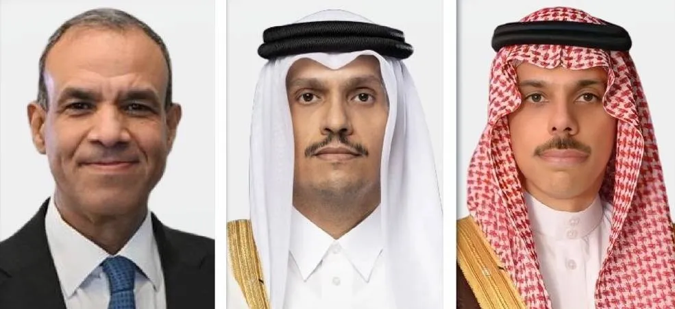 السعودية وقطر ومصر يناقشون التطورات الأخيرة في المنطقة