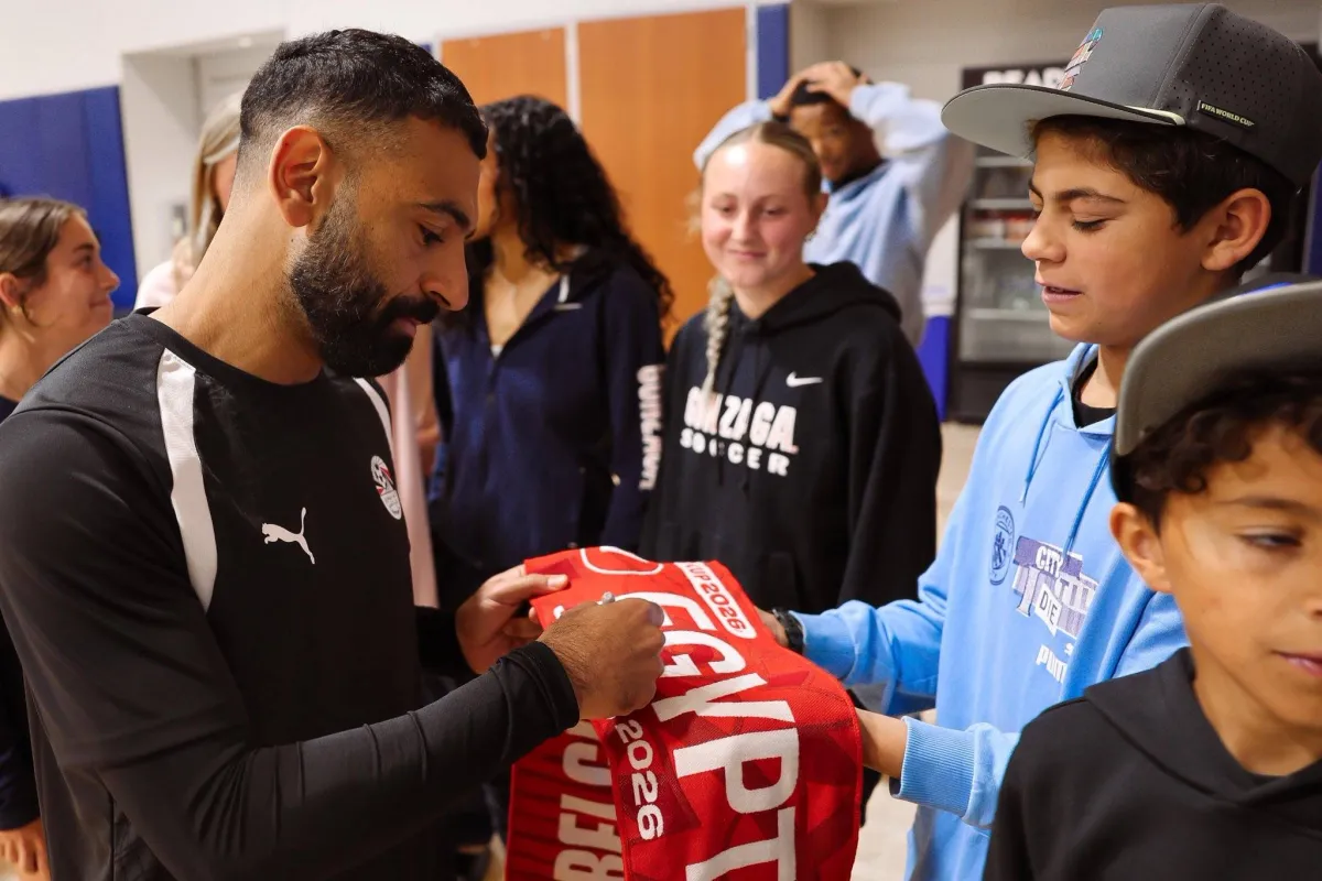 محمد صلاح يشارك في مران المنتخب المصري استعدادا لمواجهة أستراليا