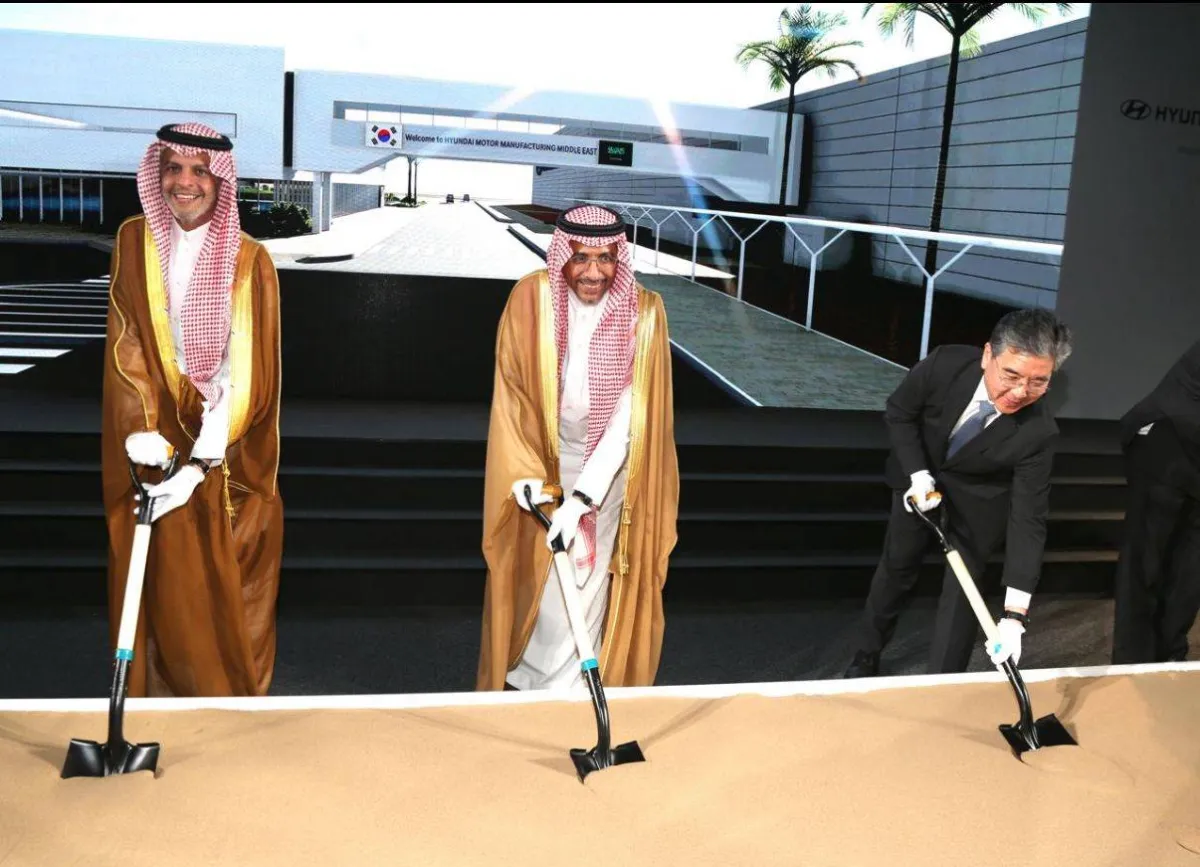 السعودية... تدشين أول مصنع لـهيونداي في الشرق الأوسط020 السعودية... تدشين أول مصنع لـهيونداي في الشرق الأوسط