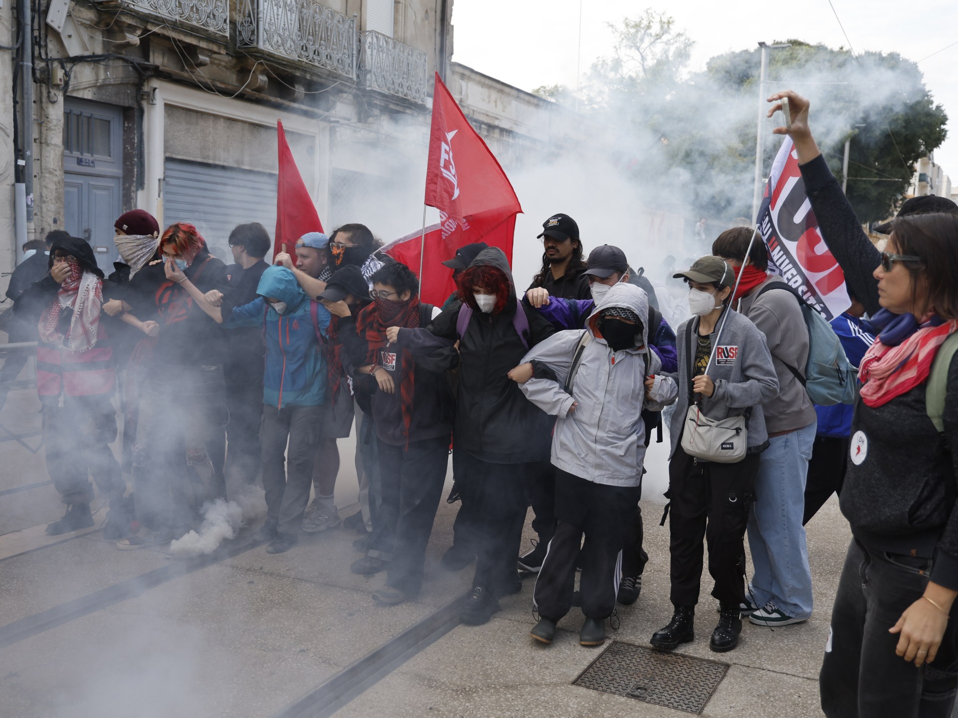 هل يتحول حراك الطلاب في فرنسا إلى ائتلاف للغضب
