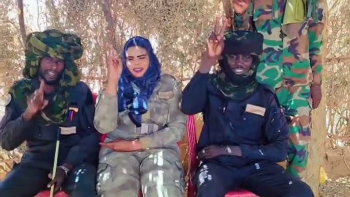 شاهد بالفيديو.. ضابطة الدعم السريع الحسناء تحظى باستقبالات حاشدة لحظة دخولها إحدى الاحتفالات والجنود والرجال الحاضرين يقفون لإلقاء التحية لها وساخرون: وسع الطريق محطة غيار الزيت وصلت020 شاهد بالفيديو.. ضابطة الدعم السريع الحسناء تحظى باستقبالات حاشدة لحظة دخولها إحدى الاحتفالات والجنود والرجال الحاضرين يقفون لإلقاء التحية لها وساخرون: وسع الطريق محطة غيار الزيت وصلت
