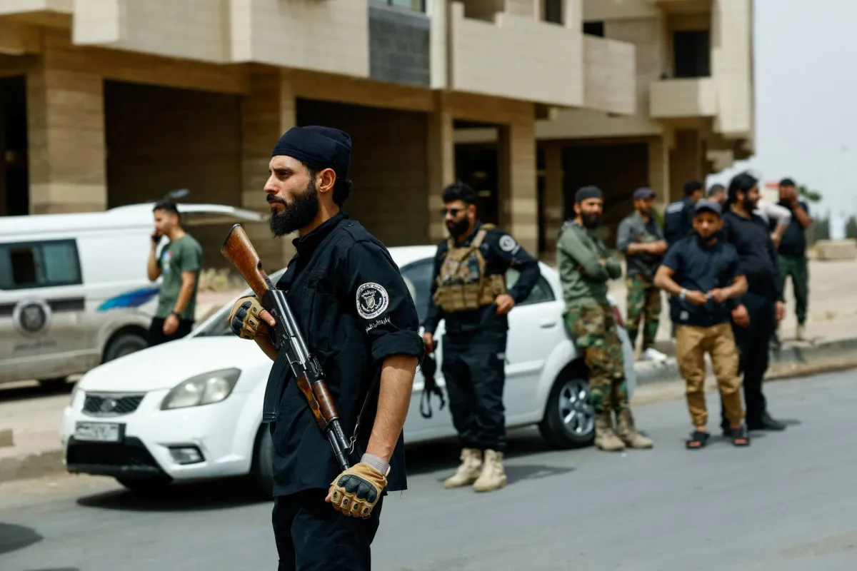 اتفاق بين الحكومة السورية ووجهاء جرمانا والسويداء على تسليم السلاح020 اتفاق بين الحكومة السورية ووجهاء جرمانا والسويداء على تسليم السلاح