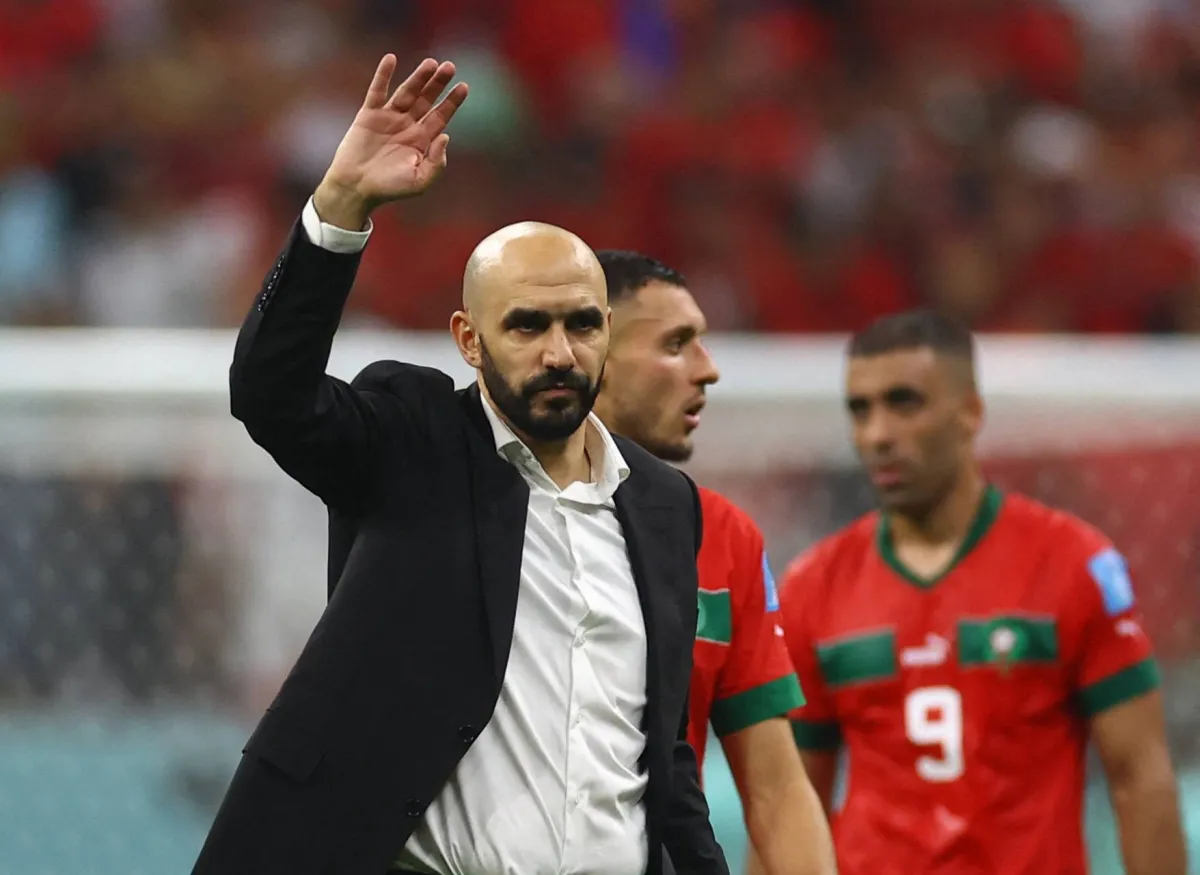 الركراكي: سأترك منصبي لغوارديولا أو أنشيلوتي إذا قادا المغرب للفوز بكأس أفريقيا020 الركراكي: سأترك منصبي لغوارديولا أو أنشيلوتي إذا قادا المغرب للفوز بكأس أفريقيا