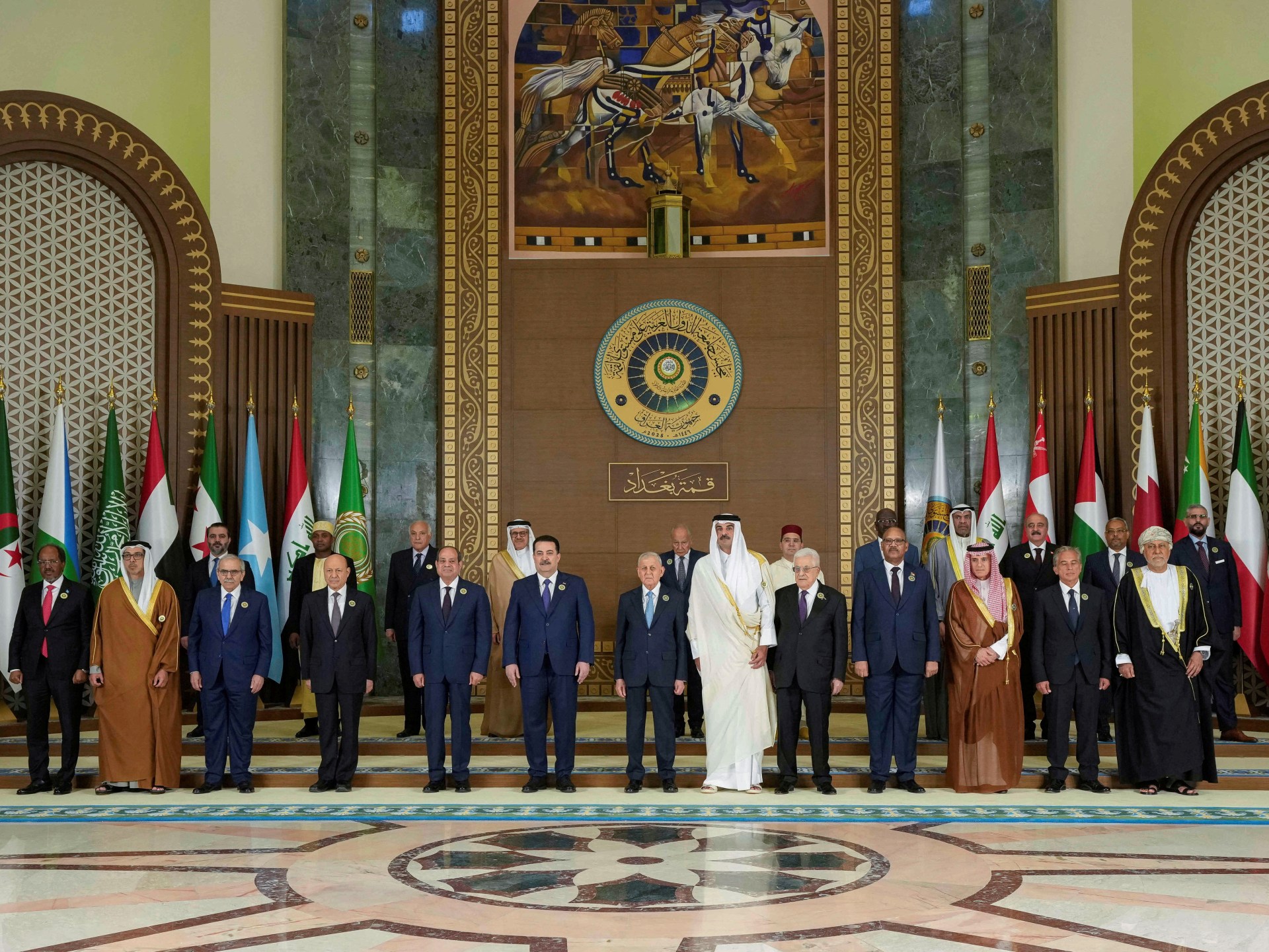 البيان الختامي لقمة بغداد يركز على غزة وسوريا والسودان020 البيان الختامي لقمة بغداد يركز على غزة وسوريا والسودان