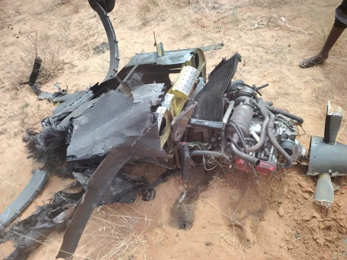 الجيش السوداني يعلن إسقاط مسيرة في كردفان