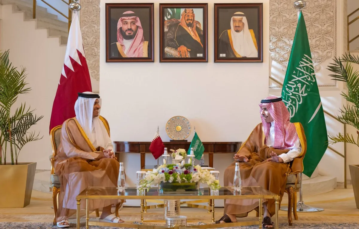 الرياض والدوحة تشددان على دعم جهود الوساطة لترسيخ الاستقرار بالمنطقة
