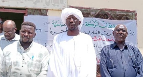 ديوان الزكاة يوزع قوت لـ250 أسرة متعففة بالعباسية  