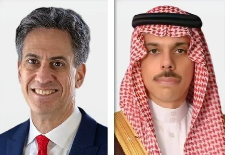 وزيرا خارجية السعودية وبريطانيا يبحثان أمن الممرات المائية