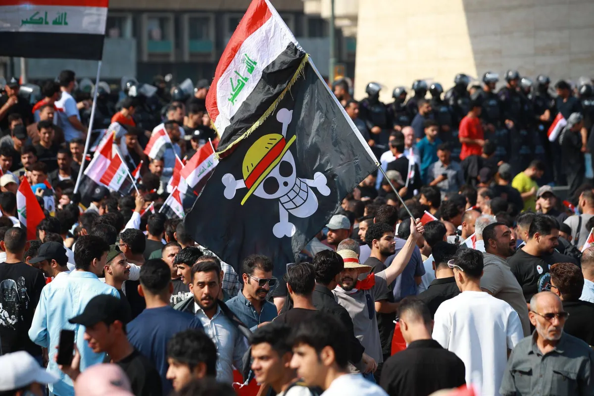 آلاف العراقيين يحيون الذكرى السابعة لـمظاهرات تشرين