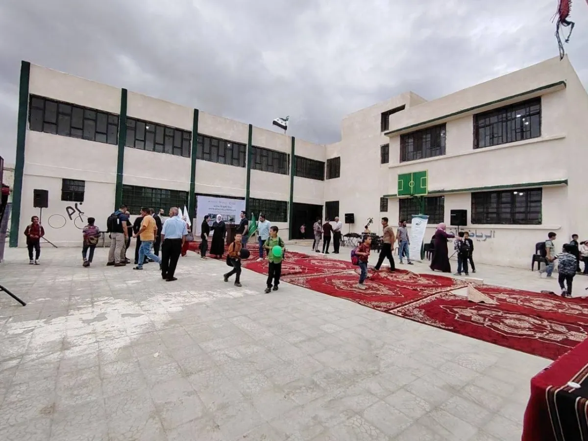 إعادة تأهيل عشرات المدارس في سوريا بتمويل من مركز الملك سلمان
