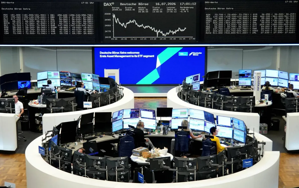أسهم التكنولوجيا تقود تراجع الأسواق الأوروبية وسط تصاعد التوترات الجيوسياسية