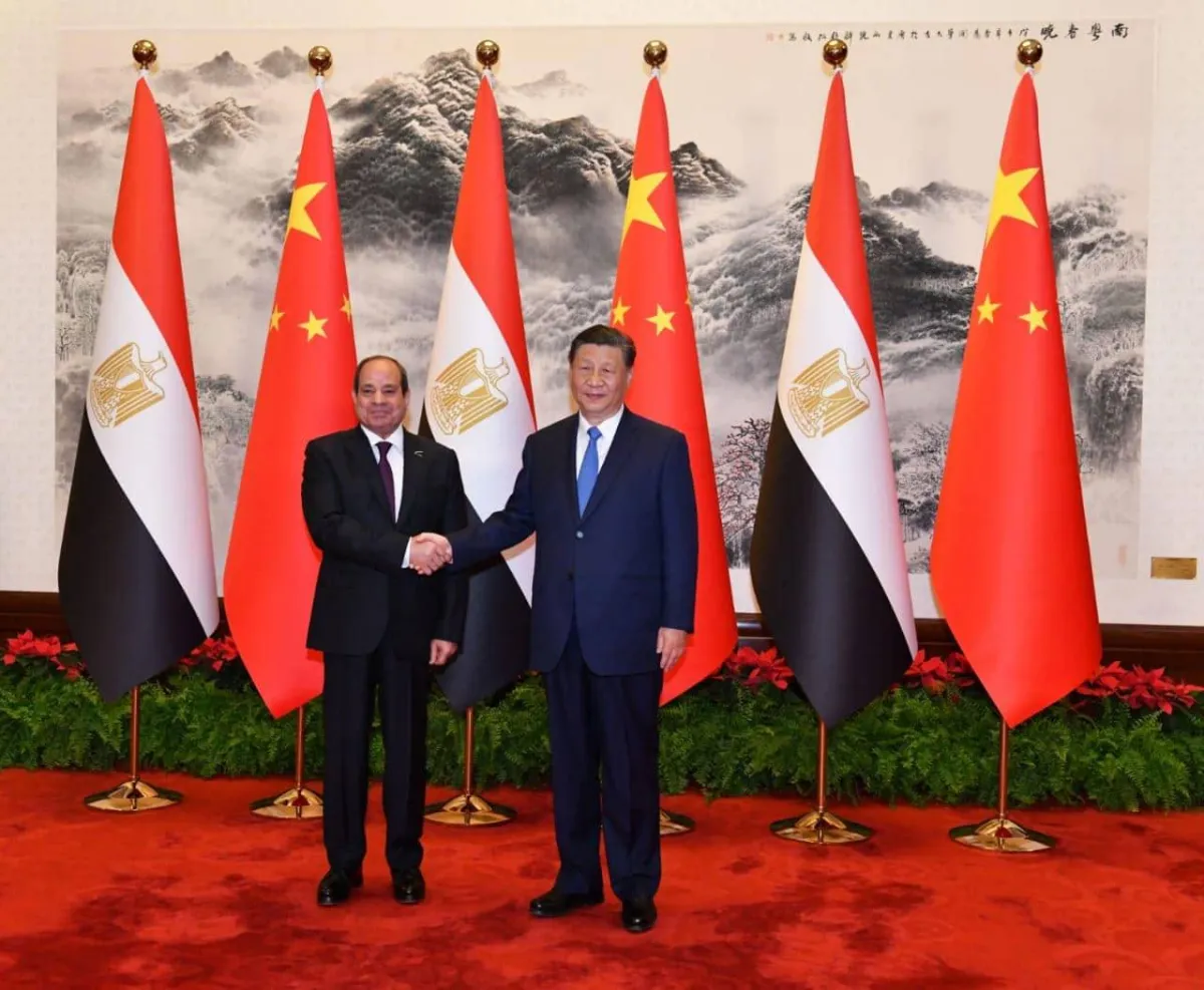 التقارب المصري  الصيني يثير قلقا في إسرائيل