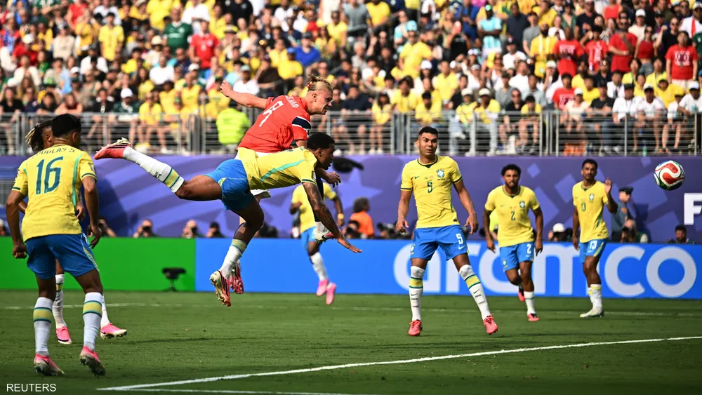 بثنائية نظيفة .. هالاند ينهي حلم البرازيل في كأس العالم