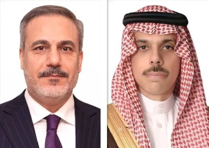 السعودية وتركيا تبحثان جهود خفض التصعيد وأمن الممرات المائية