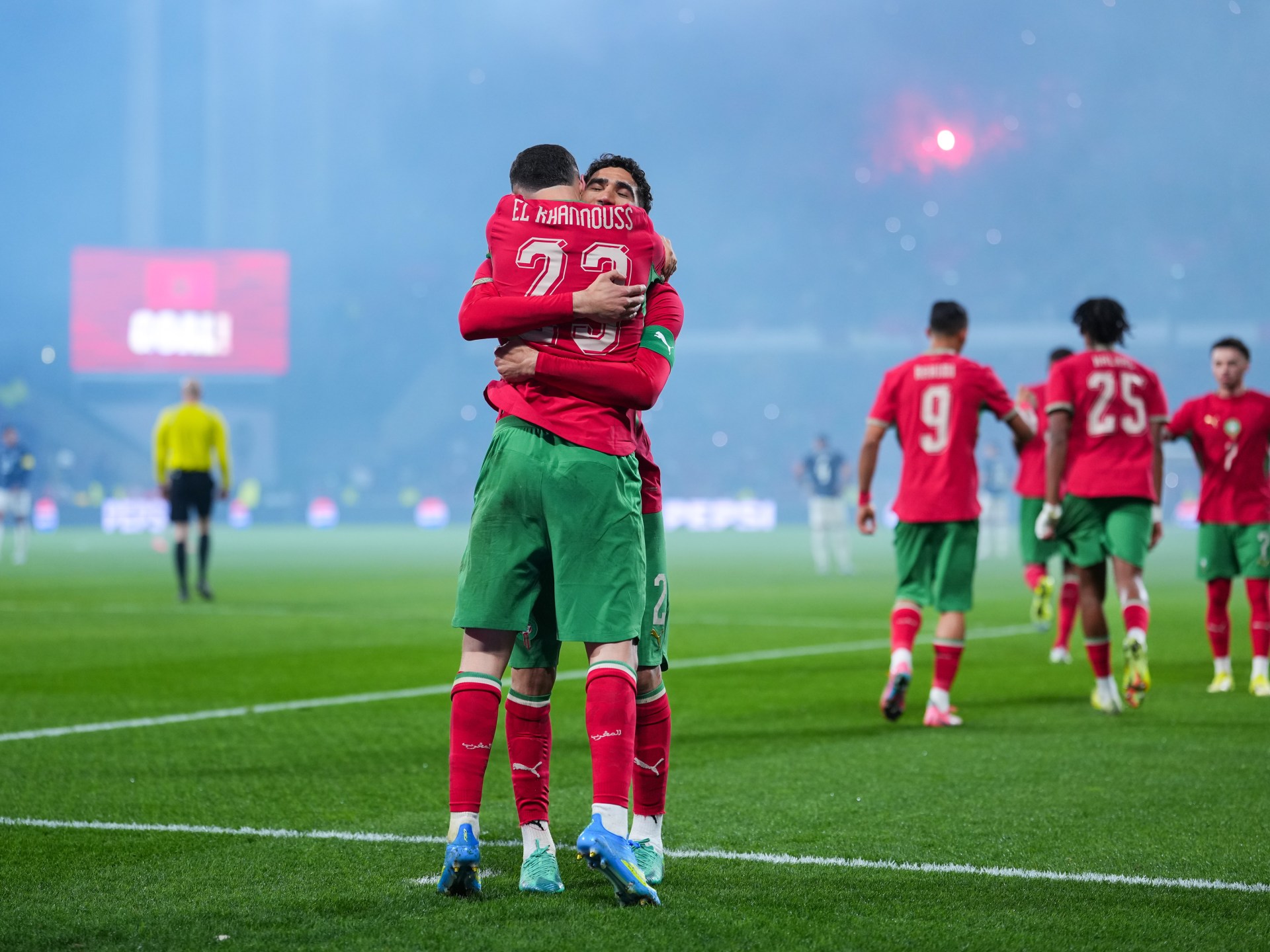 مباشر مباراة المغرب ضد الغابون في تصفيات كأس أمم أفريقيا 2027.. لحظة بلحظة