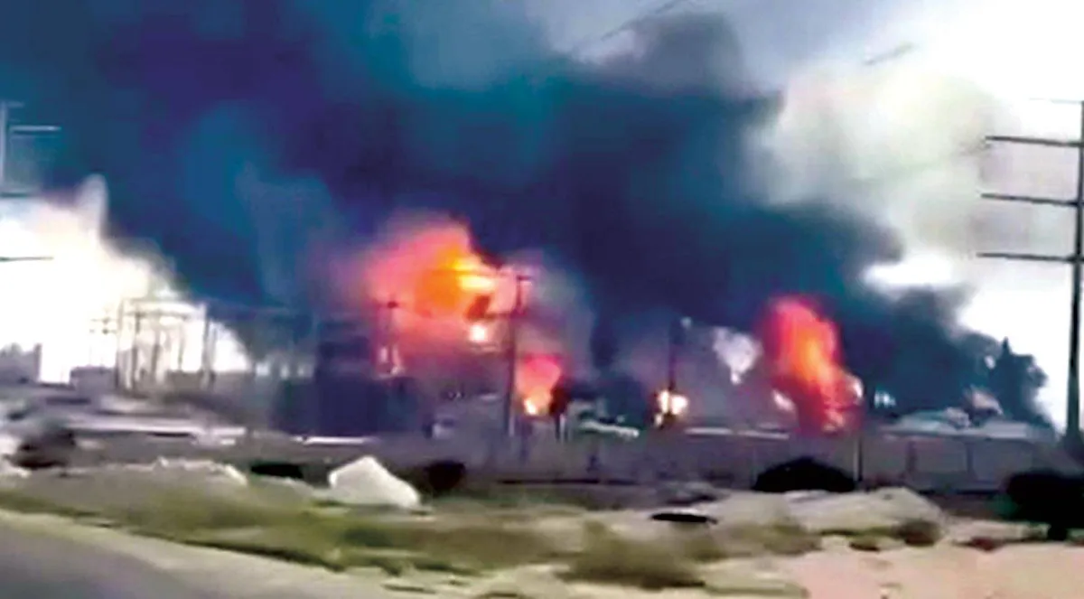 نيران الحرب تلامس منشآت الطاقة