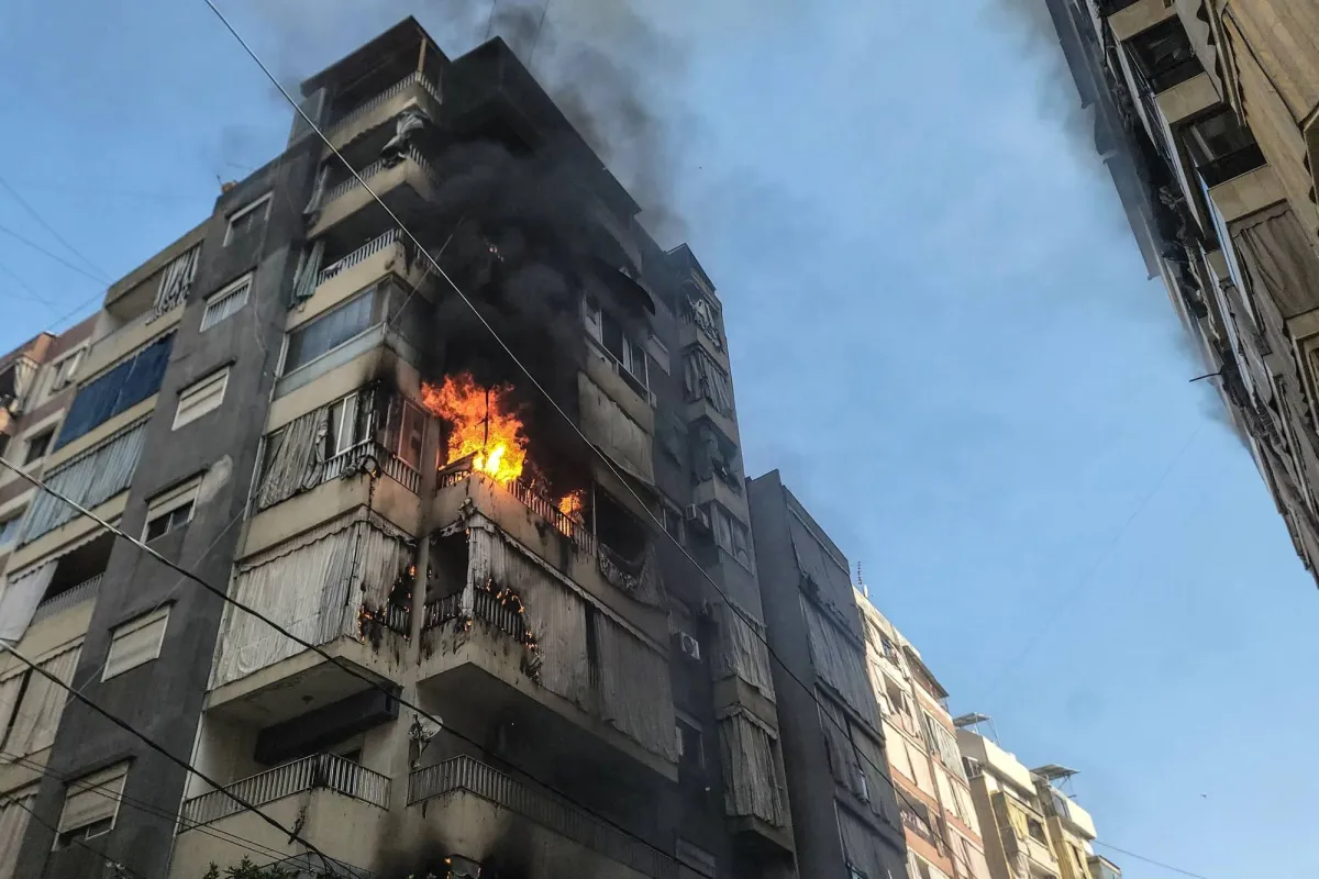 غارات إسرائيلية تستهدف وسط بيروت والضاحية الجنوبية والبقاع