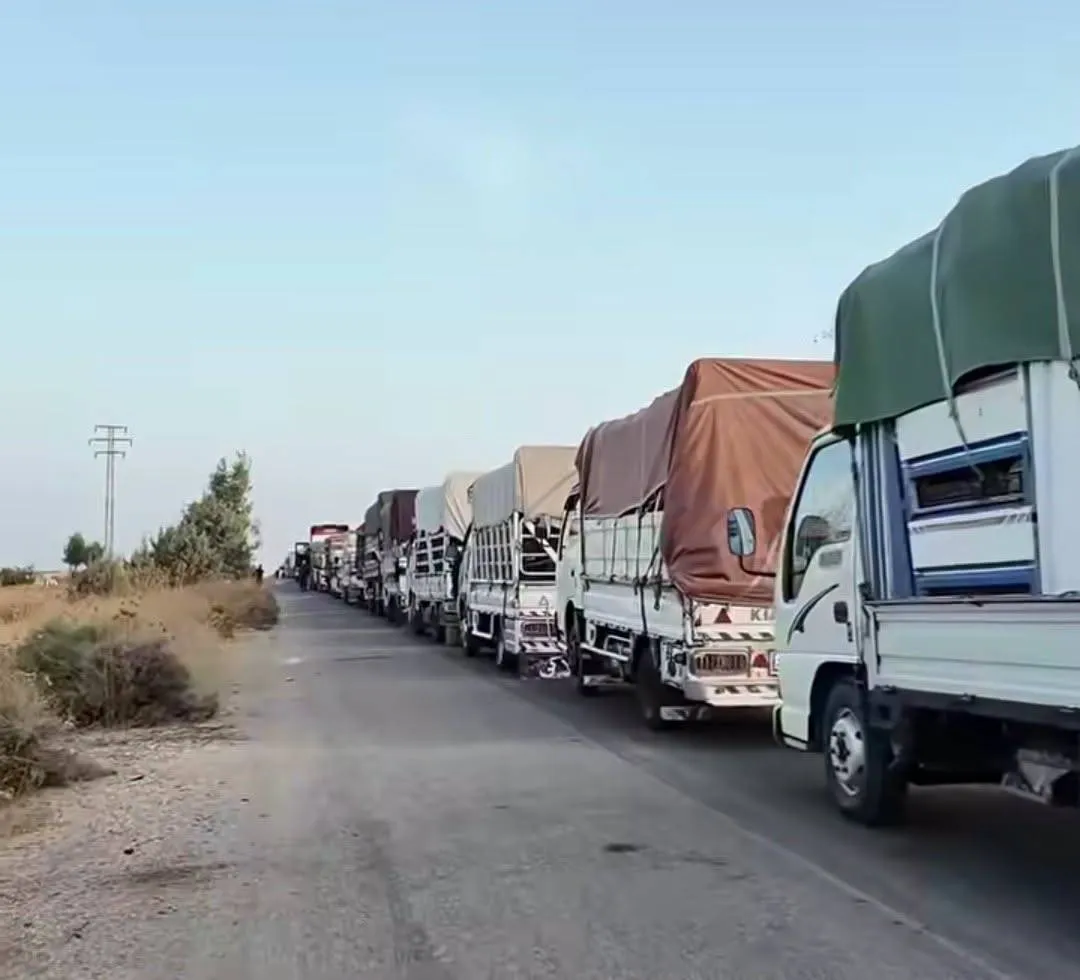 الحكومة السورية تتهم مجموعات خارجة عن القانون بقطع طريق السويداء  دمشق بشكل كامل