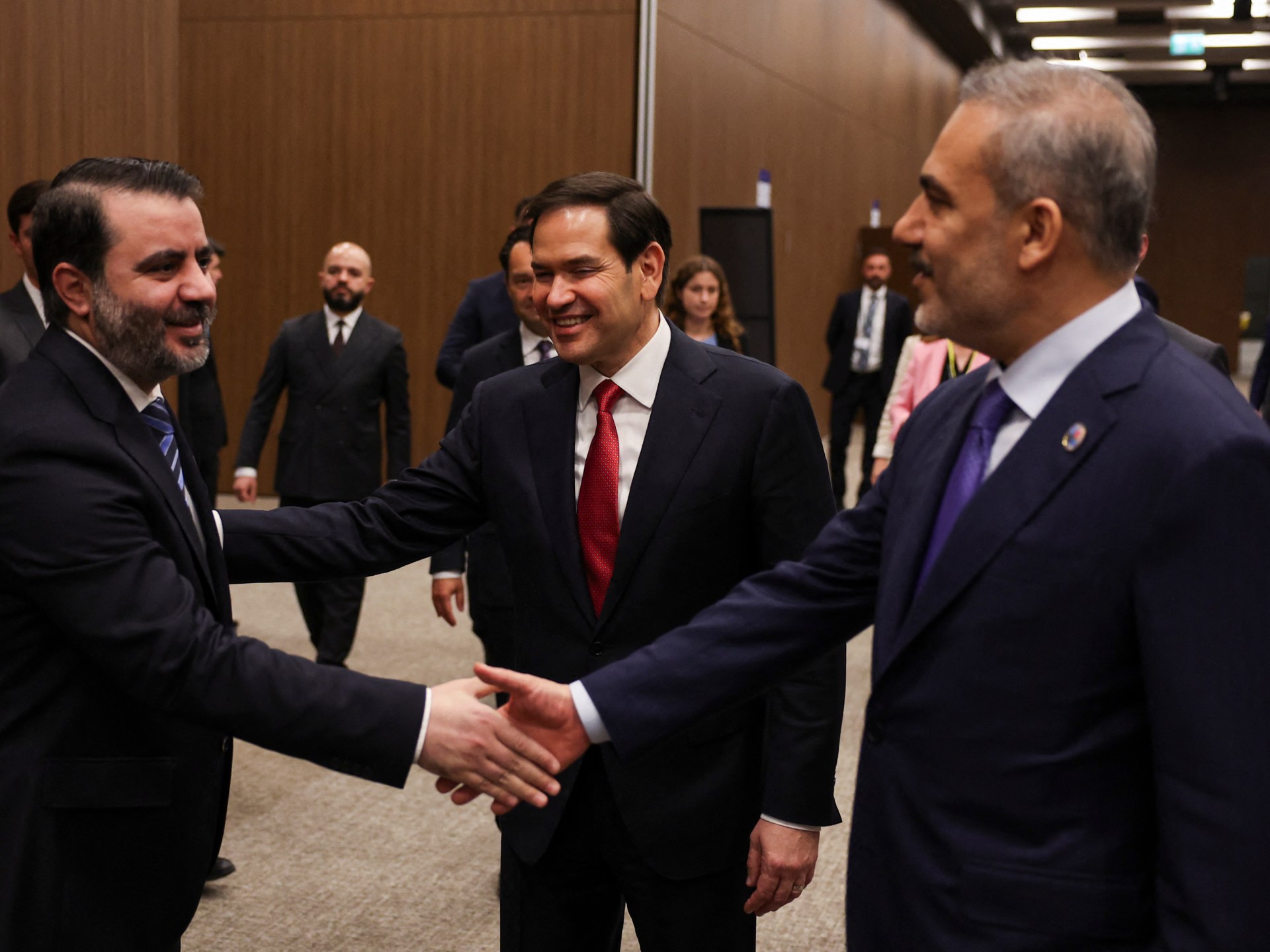 الشيباني: وضعنا لبنة مهمة لبناء علاقات إستراتيجية مع واشنطن020 الشيباني: وضعنا لبنة مهمة لبناء علاقات إستراتيجية مع واشنطن