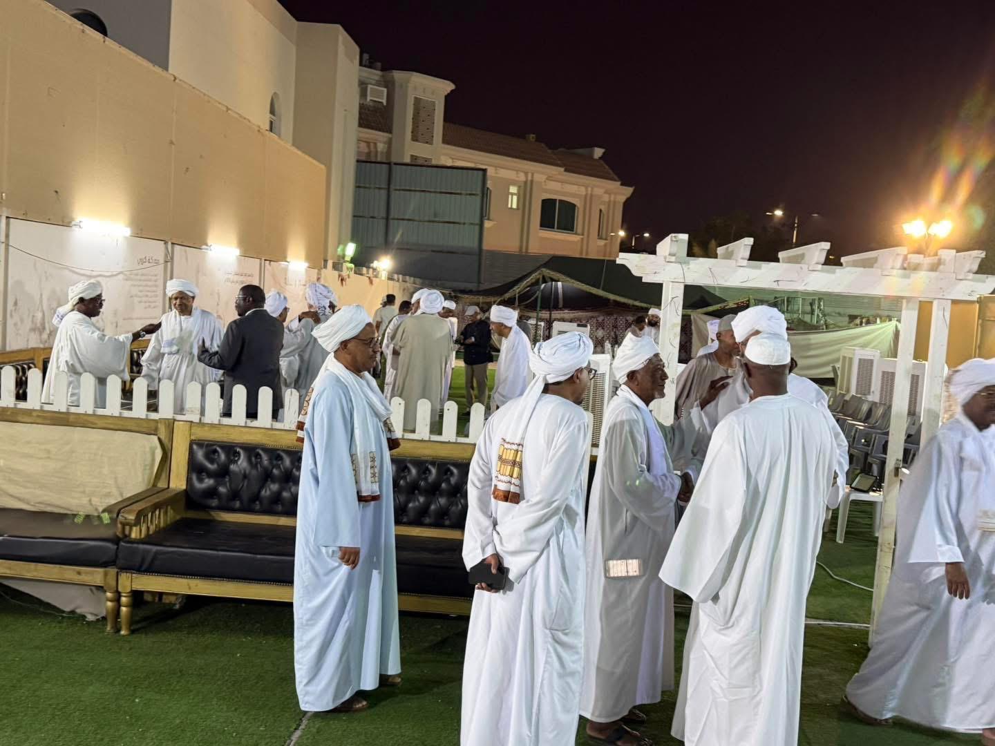 سفارتنا في قطر تقيم مجلس عزاء للأمير الوالد  
