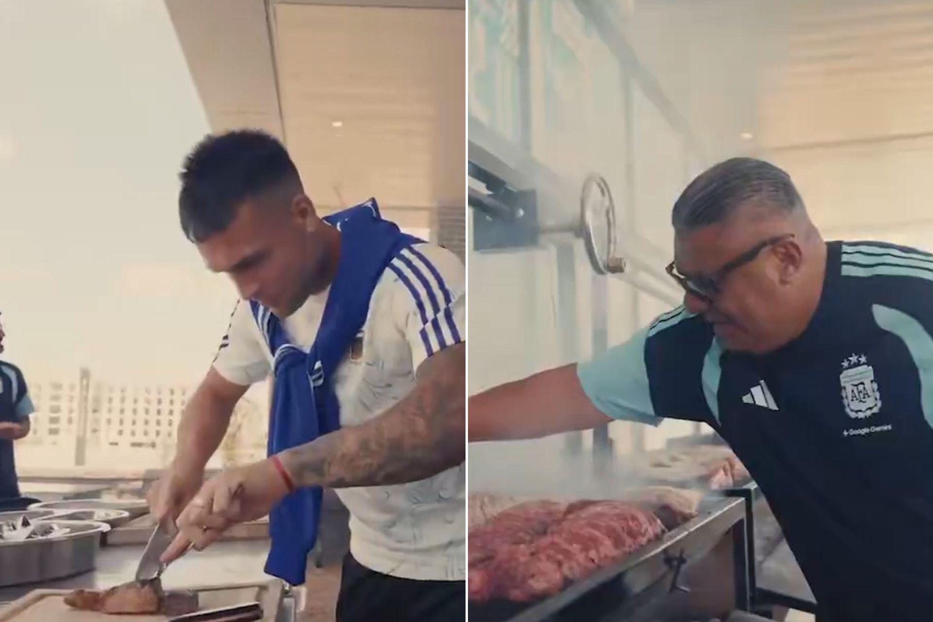 حفل شواء وحلوى داخل الملعب.. كيف استعد منتخب الأرجنتين لنهائي المونديال