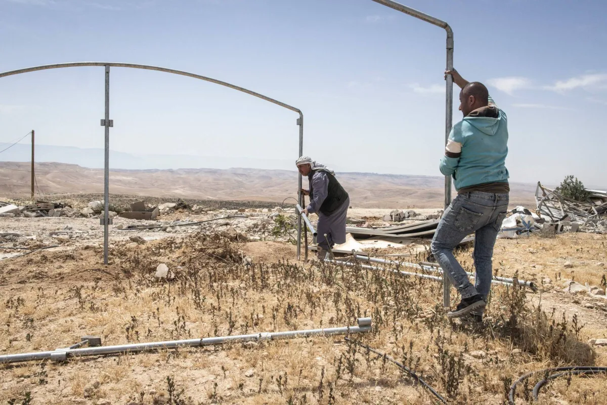 رغم العنف والدمار الأكبر... فلسطينيو جنوب الضفة متمسكون بالأرض020 رغم العنف والدمار الأكبر... فلسطينيو جنوب الضفة متمسكون بالأرض