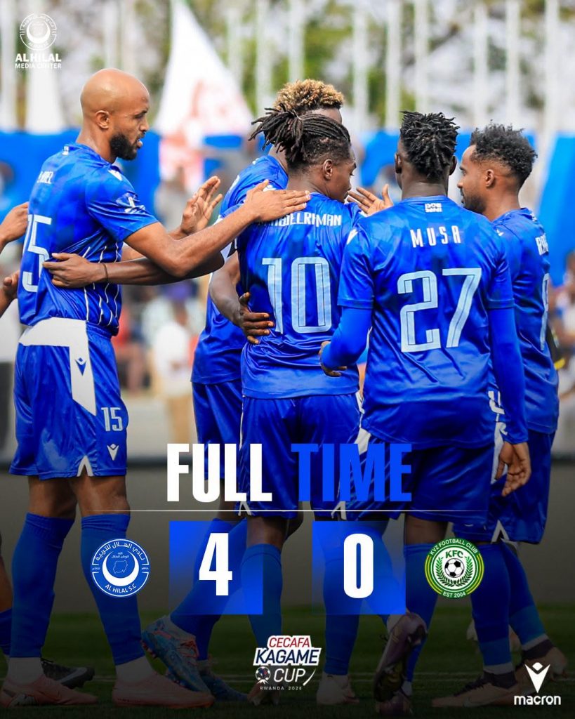 الهلال السوداني يكتسحكي في زد في سيكافا