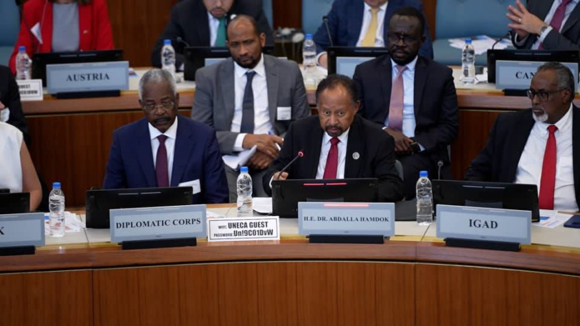 حمدوك يبحث في نيويورك توحيد مسارات السلام في السودان